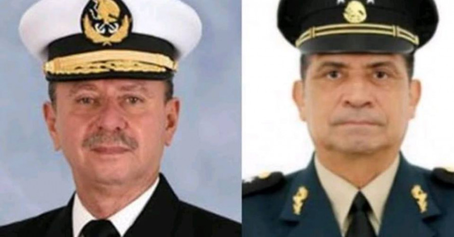 Los futuros secretarios de Marina y Defensa de México. Fotos: Sedena y Semar.