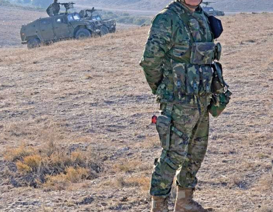 Director del C-IED CoE, coronel José Antonio Cruz Moro. Foto: C-IED CoE