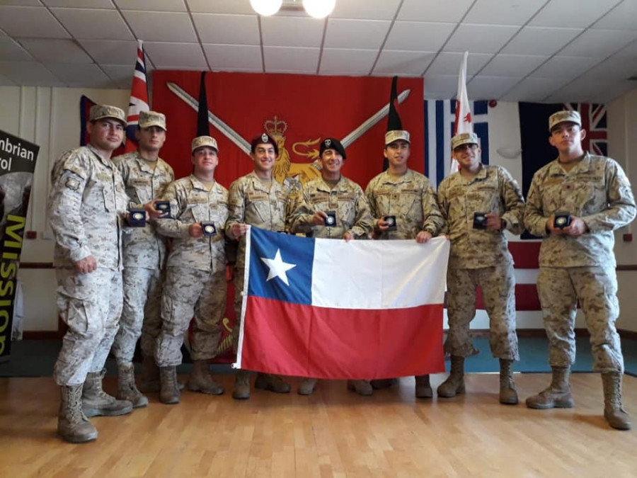 Cambrian Patrol es considerado el ejercicio militar más complejo y duro del mundo. Foto: Ejército de Chile