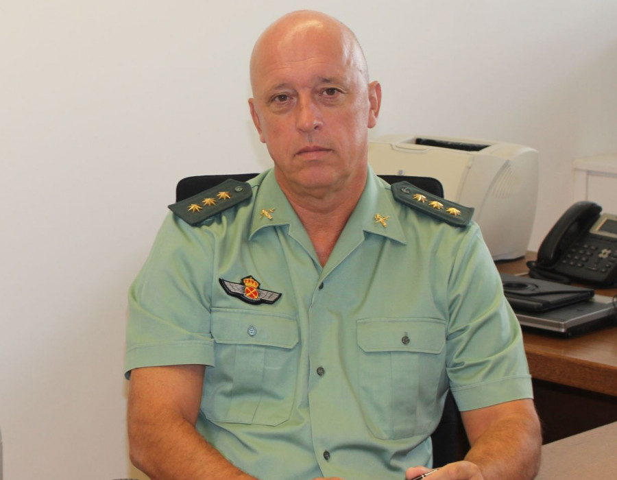 Jefe del Servicio Aéreo de la Guardia Civil. Foto: Infodefensa.com
