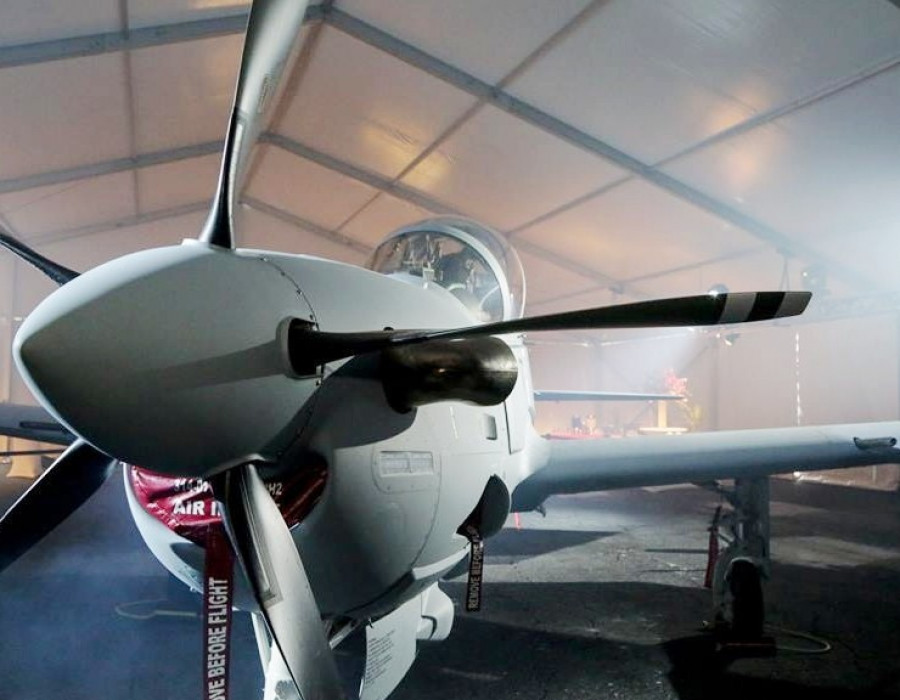 Un Súper Tucano.