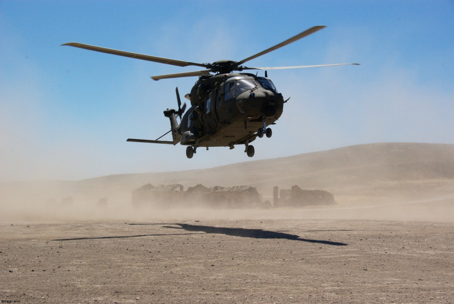 Helicóptero NH90. Foto: Ejército italiano