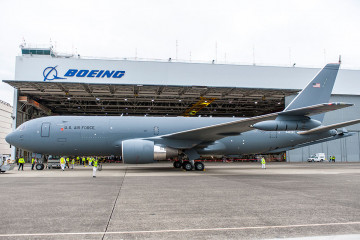 Avión KC-46. Foto: Boeing