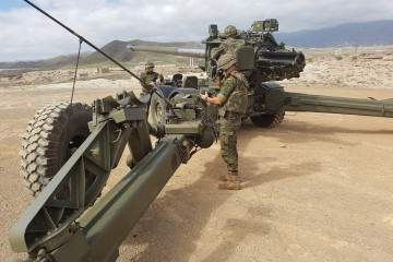 Obús 155 mm SIAC. Foto: Ejército de Tierra