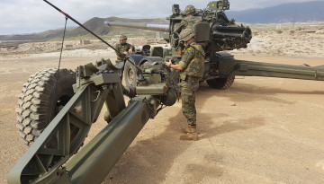 Obús 155 mm SIAC. Foto: Ejército de Tierra