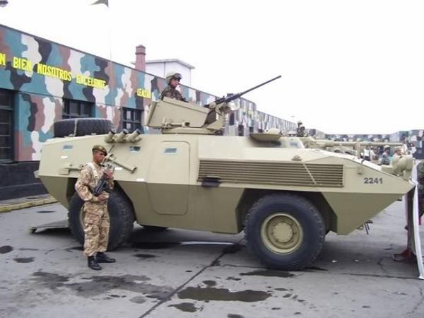 Fiat OTO Tipo 6614 del Ejército del Perú. Foto: Foro Perú Defensa