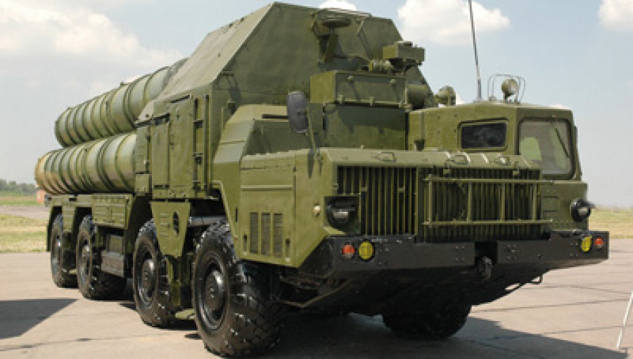 Sistema antiaéreo S-300. Foto: Ministerio de Defensa de Grecia