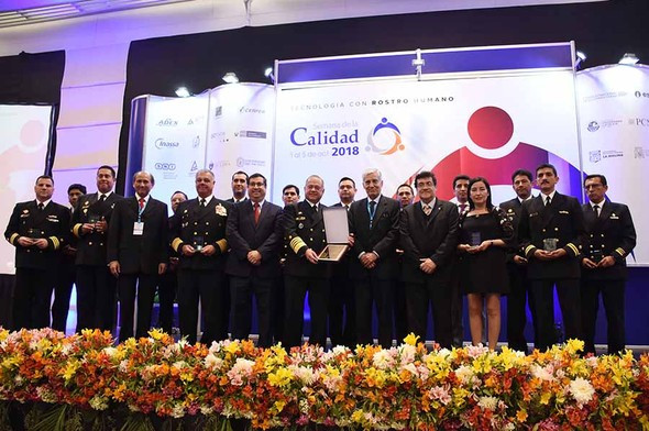 La MGP recibió hace unos días el premio a la calidad de la Sociedad Nacional de Industrias del Perú. Foto: Marina de Guerra del Perú