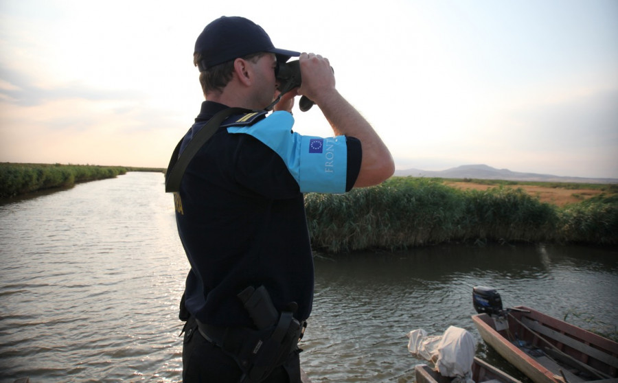 Vigilancia de fronteras. Foto: Frontex