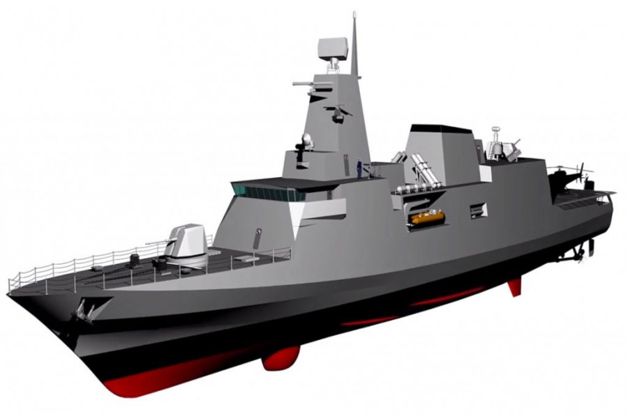 La corbeta Tamandaré será la primera escolta brasileña armada con silos de misiles verticales VLS.