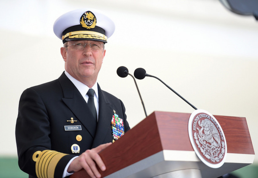El Secretario de Marina, almirante Vidal Francisco Soberón Sanz. Fotos: Presidencia de México.