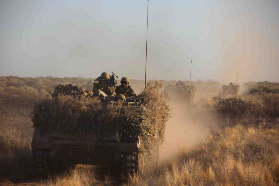 Ejercicio Turbión VIII. Foto: Ejército argentino