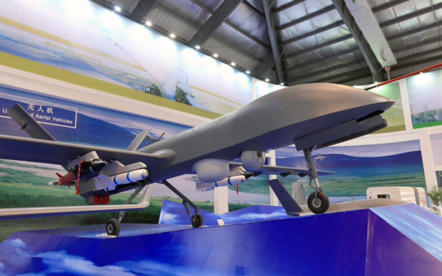 UCAV CH-4 Rainbow de Poly Technologies. Foto: Poly Technologies