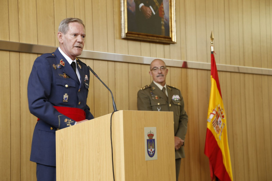 Toma de posesión del general García Hernández. Foto: Emad