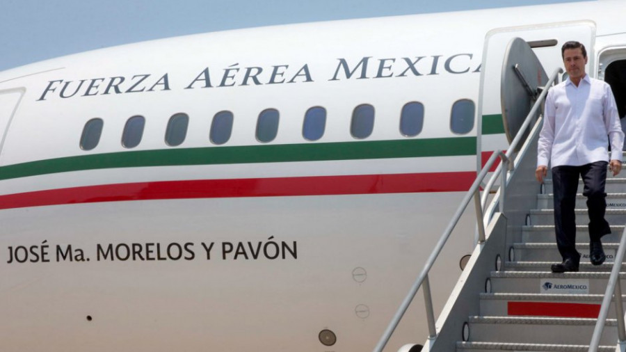 El avión presidencial mexicano un 787 Dreamliner. Imagen Presidencia