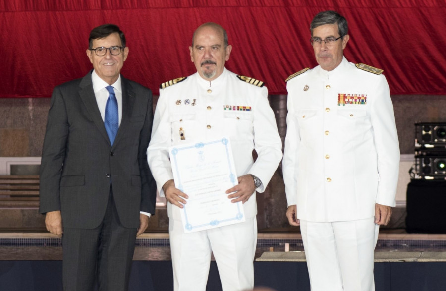 Entrega del premio Franciso Moreno. Foto: Armada