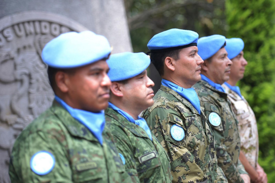 Participación gradual de México en las Operaciones de Paz de la ONU. Imagen ONU