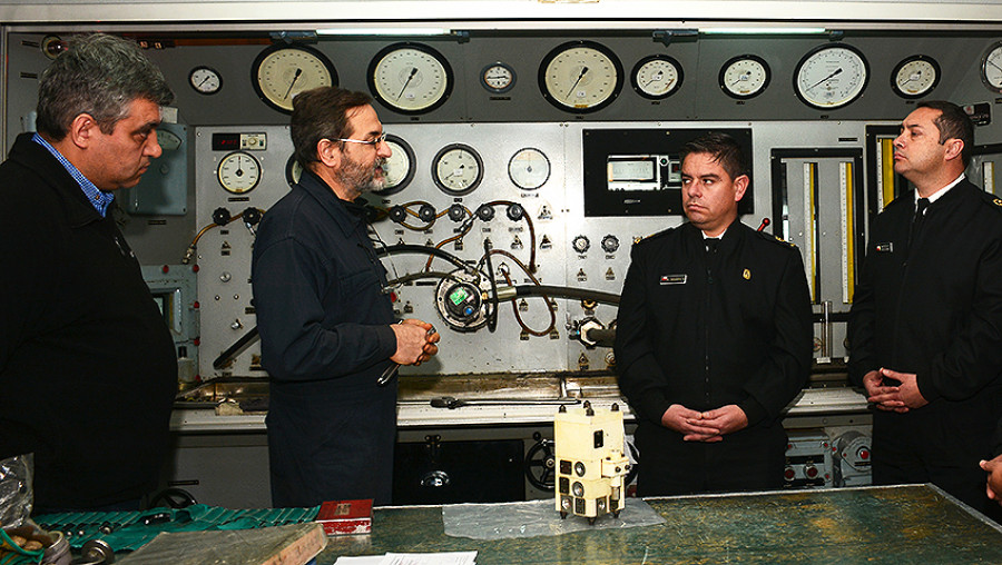 El curso es realizado por el Departamento Turbinas Navales del Arsenal Aeronaval Comandante Espora. Foto: Armada Argentina.