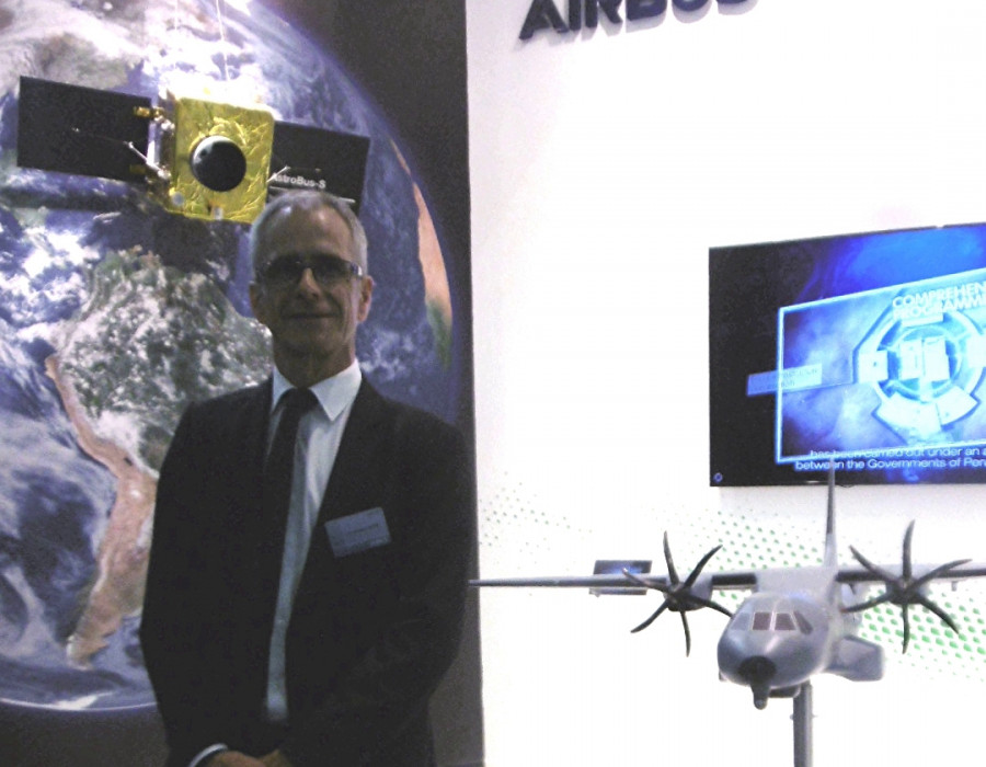 Christophe Roux, vicepresidente senior de Airbus Defence and Space para América Latina.