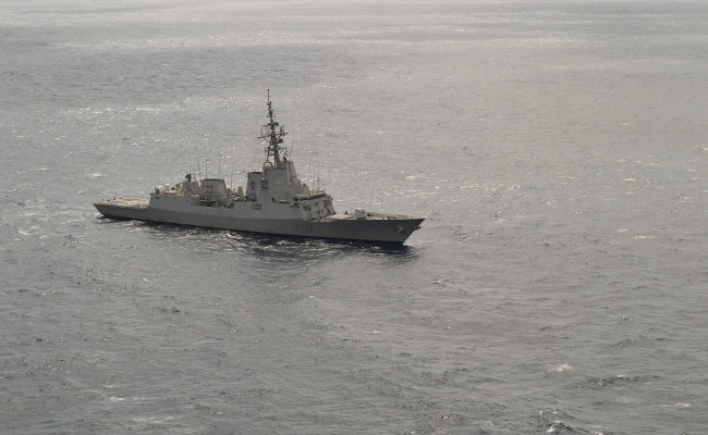 Fragata F-105 de la Armada española, base de la propuesta de Navantia y Bath Iron. Foto: Armada española