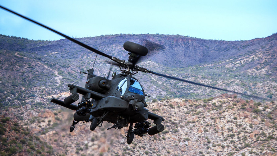 Avión de combate AH-64 Apache. Foto: Boeing