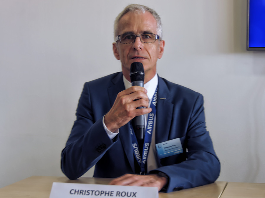 Christophe Roux, vicepresidente senior de Airbus Defence and Space para América Latina.