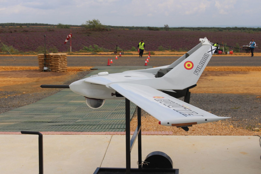RPAS Fulmar en la UNVEX S&D. Foto: Infodefensa.com