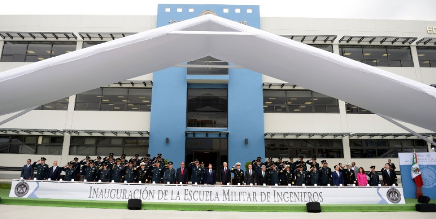Inauguración de las nuevas instalaciones de la Escuela Militar de Ingenieros