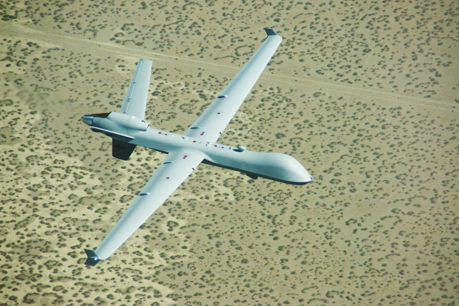 Sistema RPAS MALE MQ9 Predator B. Foto: General Atomics
