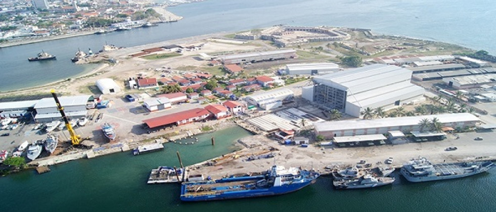 Vista de las instalaciones de Ucocar en Puerto Cabello. Foto: Ucocar.