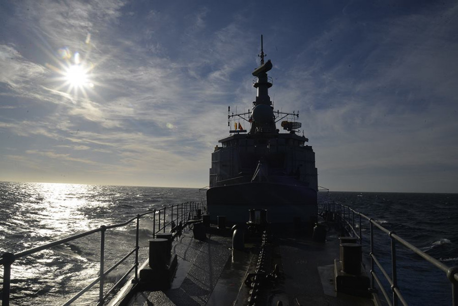 Fragata antiaérea de la clase L. Foto: Armada de Chile