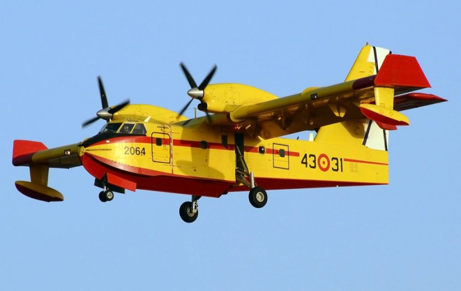 Bombardier CL-425 del 43 Grupo de Fuerzas Aéreas. Foto: Ejército del Aire