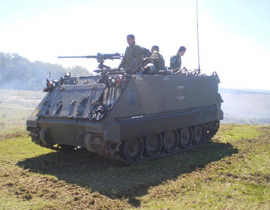 Unidad de M113 del ejército de Uruguay. Foto: Infodefensa.com