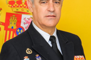 El contralmirante Antonio Piñeiro Sánchez. Foto: EMAD