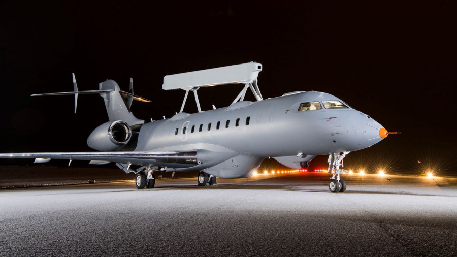 GlobalEye AEW&C de Saab. Foto: Saab.