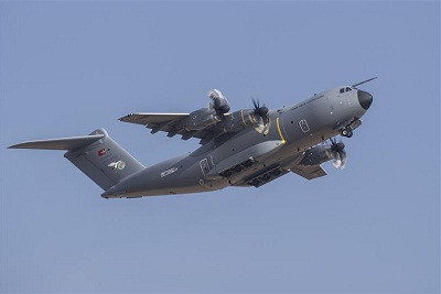 Avión de trasporte militar A400m. Foto: Airbus