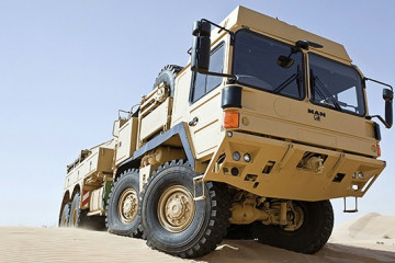 Camión de Rheinmetall. Foto: Rheinmetall