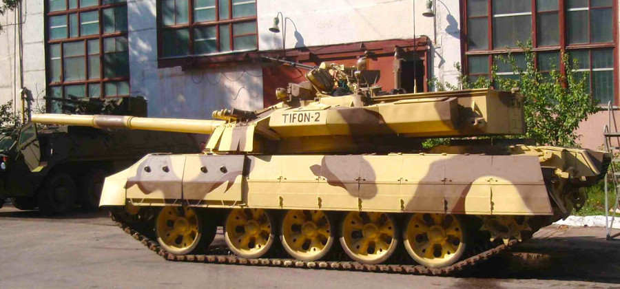 El tanque prototipo Tifón 2. Foto: Diseños Casanave Corporation