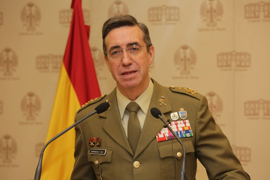 El ex JEME Jaime Domínguez Buj. Foto: Ejército de Tierra