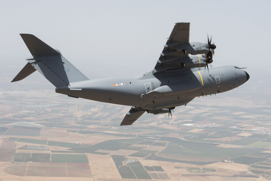 A400M español. Foto: Ejército del Aire