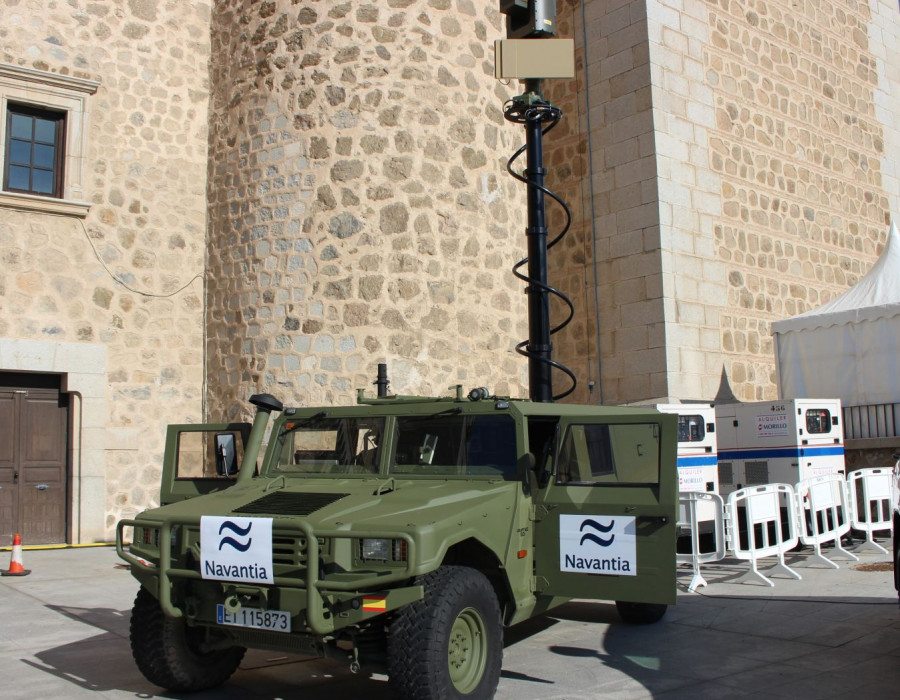Prototipo del Vehículo de Vigilancia Terrestre VVT de Navantia. Foto: Infodefensa.com