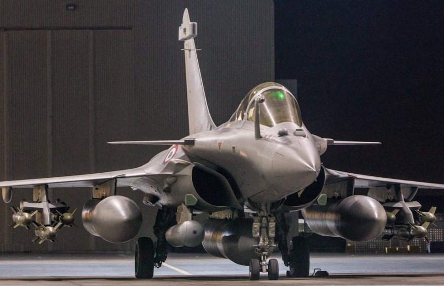 Avión de combate Rafale. Foto: Ministerio de Defensa de Francia