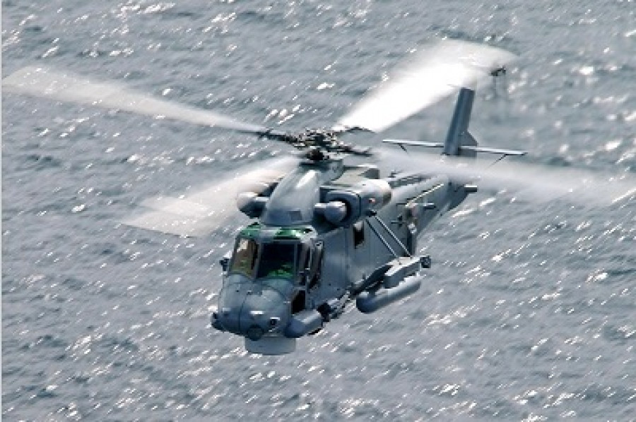 Helicóptero de guerra antisubmarina SH-2G Sea Sprite. Foto: Kaman Aerospace.