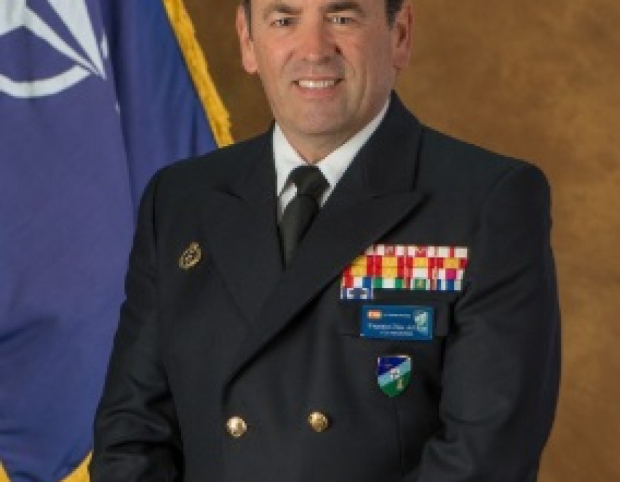 The Chief of Staff of NATOs Allied Maritime Command MARCOM, Rear Adm. Eugenio Díaz del Río.Phato: NATO.