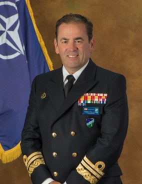 The Chief of Staff of NATOs Allied Maritime Command MARCOM, Rear Adm. Eugenio Díaz del Río.Phato: NATO.