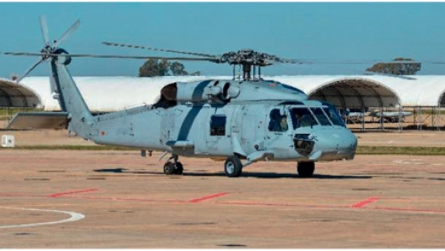 Helicóptero SH60F. Foto: Armada española