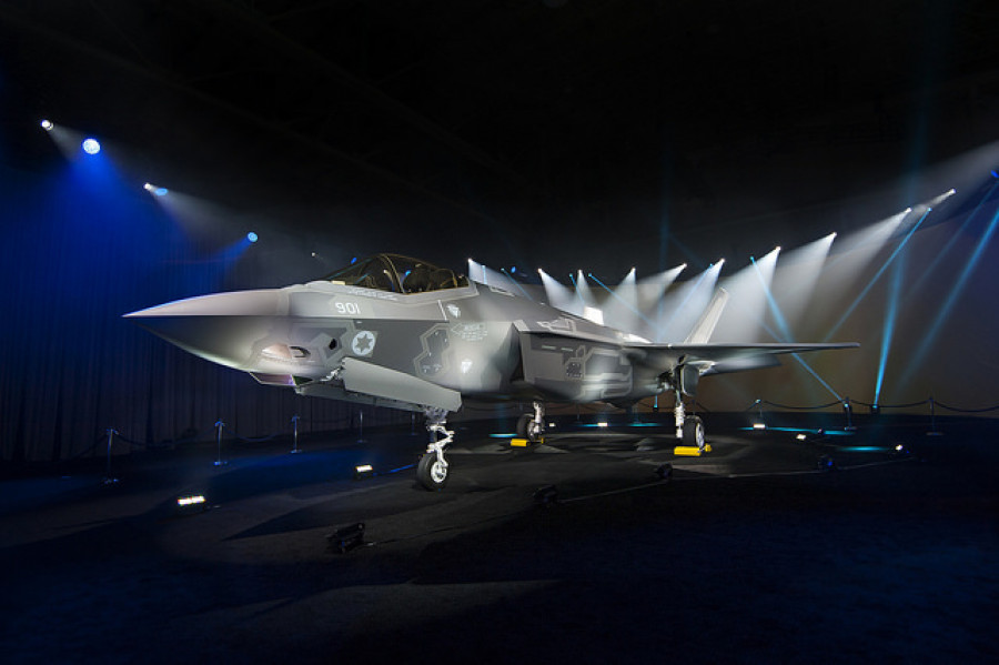 Avión de combate F-35 israelí. Foto: Lockheed Martin