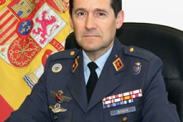 El general de división Enrique Jesús Biosca Vázquez. Foto: Ejército del Aire