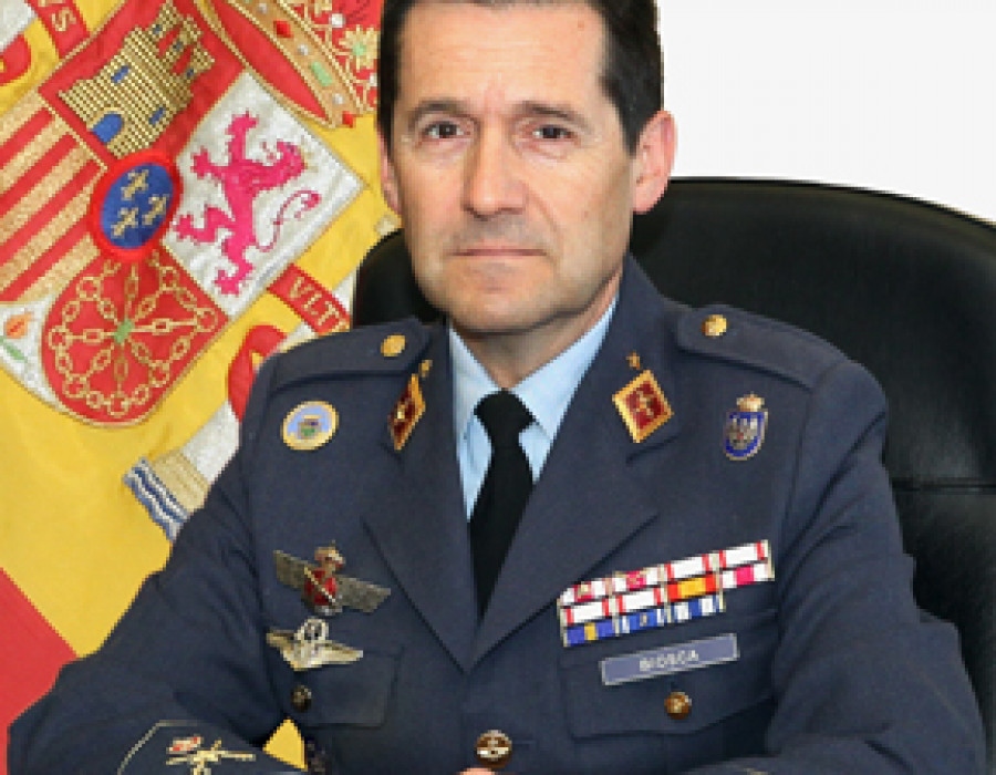 El general de división Enrique Jesús Biosca Vázquez. Foto: Ejército del Aire
