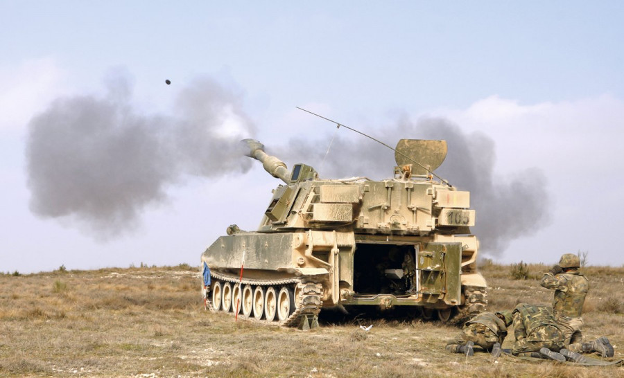 Obús M109. Foto: Ejército de Tierra